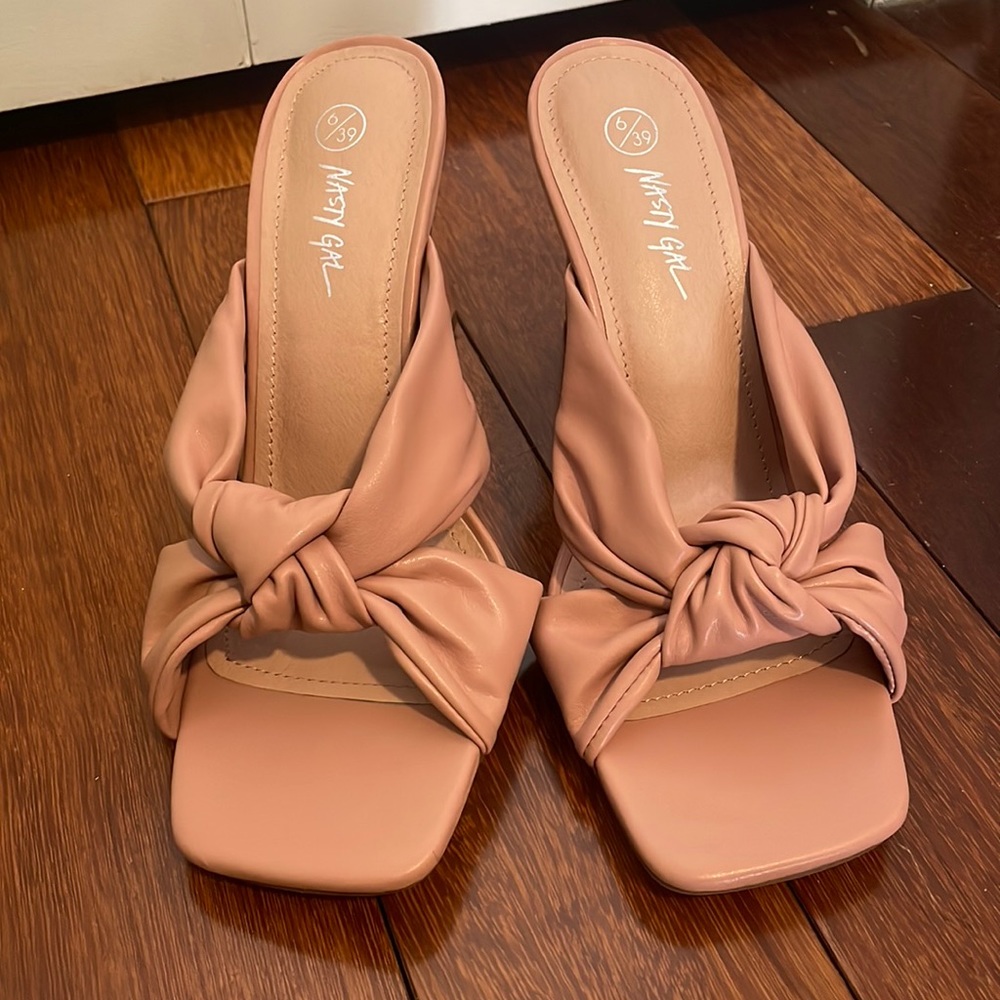 Nasty Gal Knot Heels
